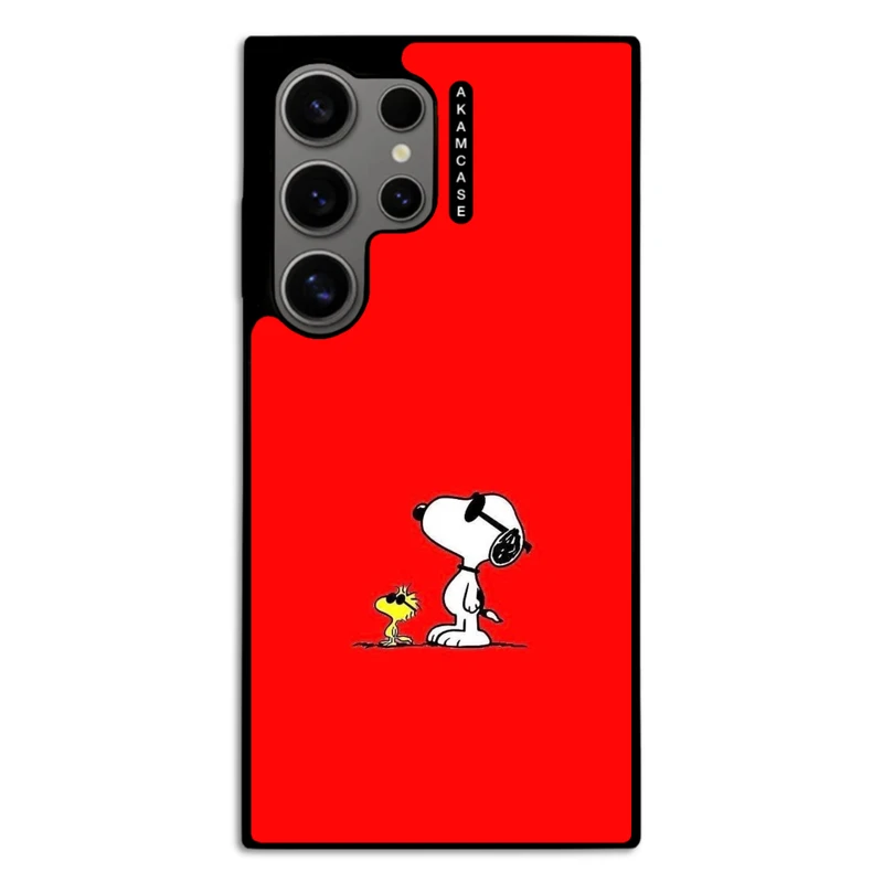 کاور آکام مدل AMC-WSGS24U-SNOOPY-40 مناسب برای گوشی موبایل سامسونگ Galaxy S24 Ultra