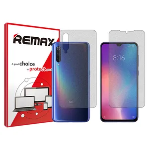 Remax HyMTT model matte screen protector suitable for Xiaomi Mi 9 mobile phone along with the back protector