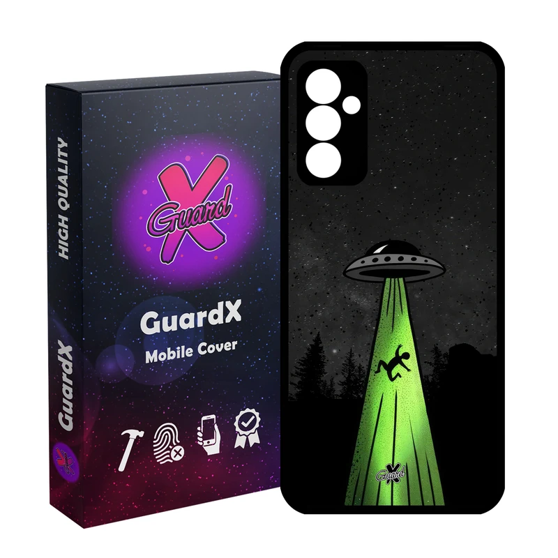 کاور گارد ایکس طرح سفینه فضایی مدل Glass10704 مناسب برای گوشی موبایل سامسونگ Galaxy A34 / A34 5G
