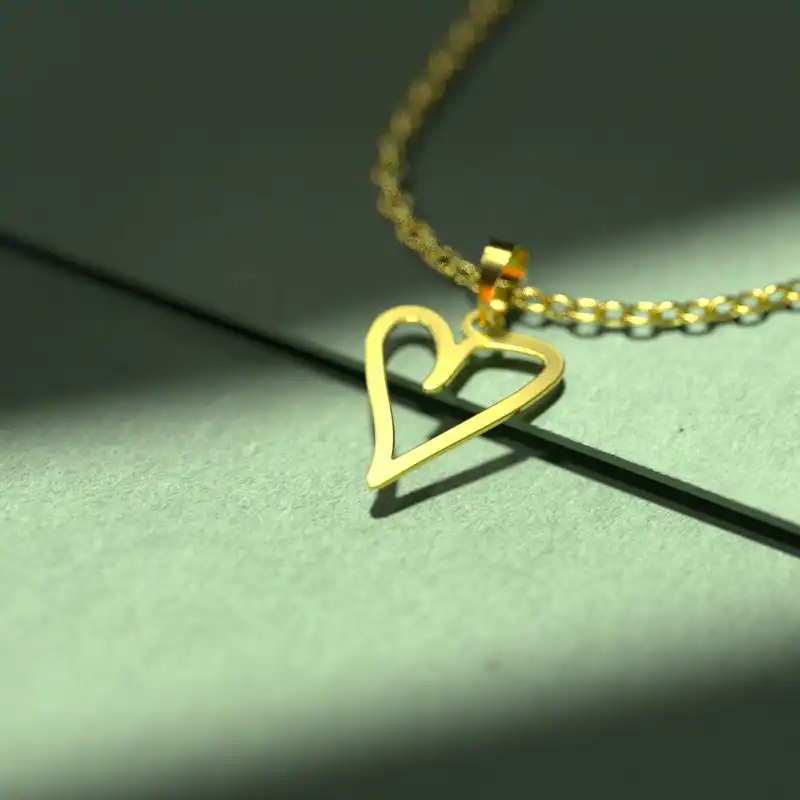 گردنبند طلا 18 عیار زنانه مدوپد مدل دایره کد CA10774