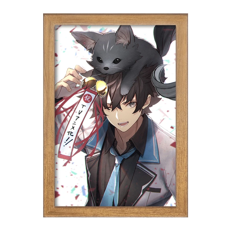 تابلو خندالو مدل انیمه I Got a Cheat Ability in a Different World کد 27584