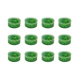 شمع وارمر مدل چمن تازه بسته 12 عددی