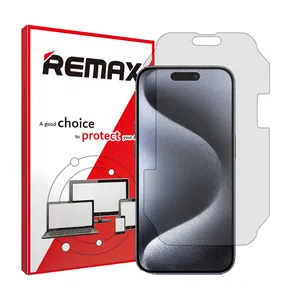 Remax HyGEL model transparent screen protector suitable for Apple iPhone 15 Pro Max