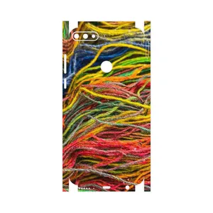 MAHOOT Fabric Texture 9-FullSkin Cover Sticker for Huawei Y7 Prime 2018