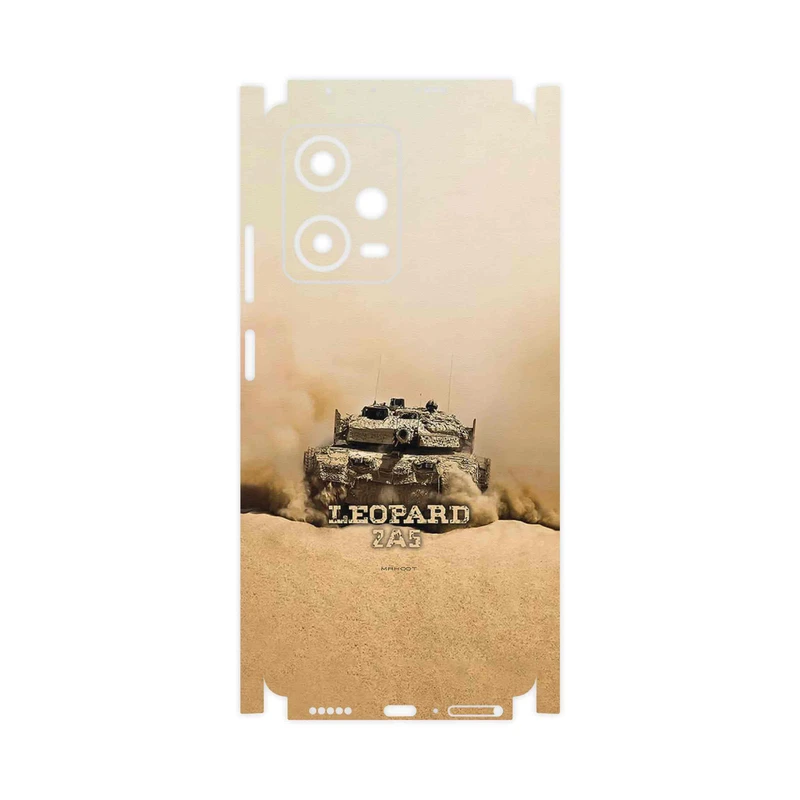 برچسب پوششی ماهوت مدل Leopard_2A5_tank-FullSkin مناسب برای گوشی موبایل شیائومی Redmi Note 12 Pro 5G