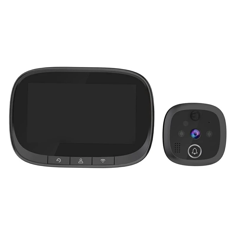 عکس شماره 2 : چشمی دیجیتال درب مدل tuya wifi 2.4 ghz