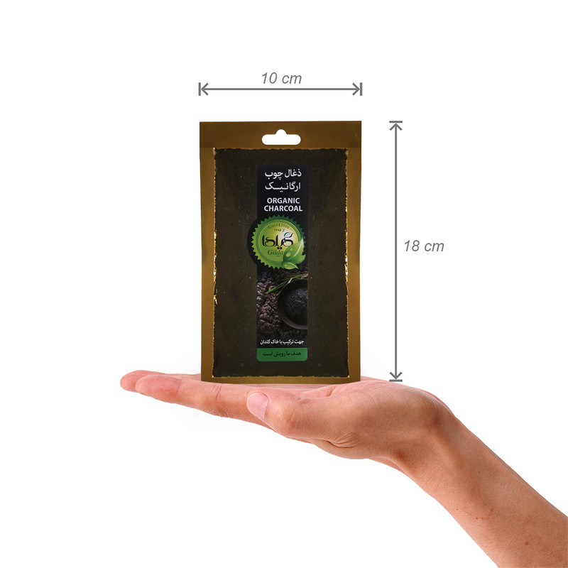 خاک ذغال گیلدا مدل GZ50 وزن 50 گرم
