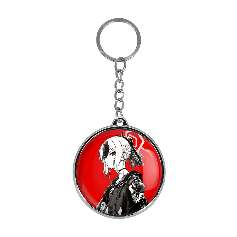 جاکلیدی خندالو طرح بازی آرشیو آبی (Blue Archive) مدل دوطرفه کد 3439334394