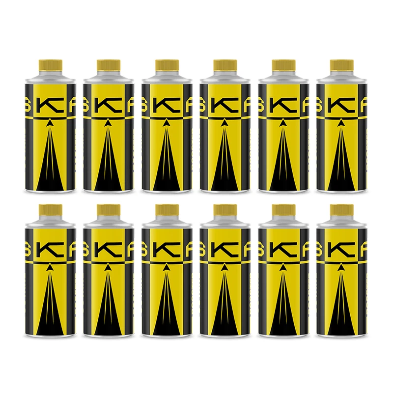 اکتان بوستر و مکمل سوخت خودرو بنزینی اس کی اف مدل 500 حجم 500 میلی لیتر بسته 12 عددی