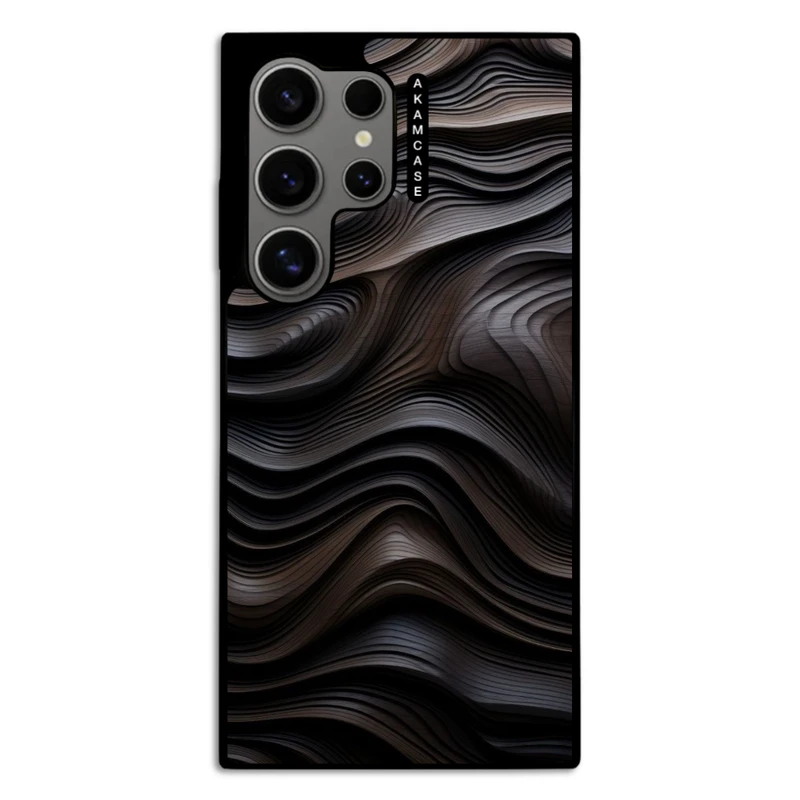 کاور آکام مدل AMC-WSGS24U-WOOD-11 مناسب برای گوشی موبایل سامسونگ Galaxy S24 Ultra