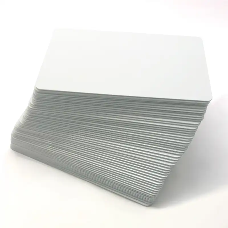 کارت پی وی سی سفید مدل KC-11 بسته 50 عددی