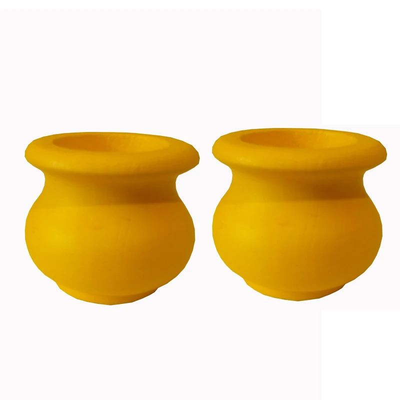 جاشمعی طرح گلدان کد 1 بسته دو عددی