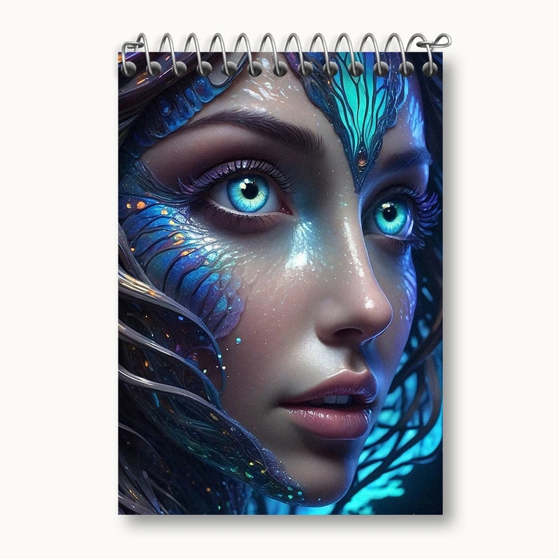 دفتر یادداشت 50 برگ خندالو مدل دخترانه کد N1613