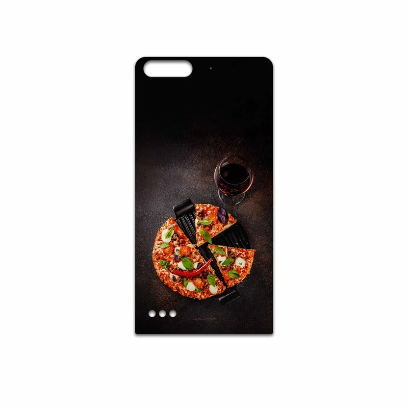 برچسب پوششی ماهوت مدل Pizza مناسب برای گوشی موبایل هوآوی Ascend G6