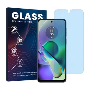 Glass HyMBLU model matte anti-blue screen protector suitable for Motorola Moto G54 mobile phone 