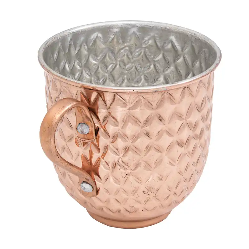 لیوان مسی مدل لوزی کد 12