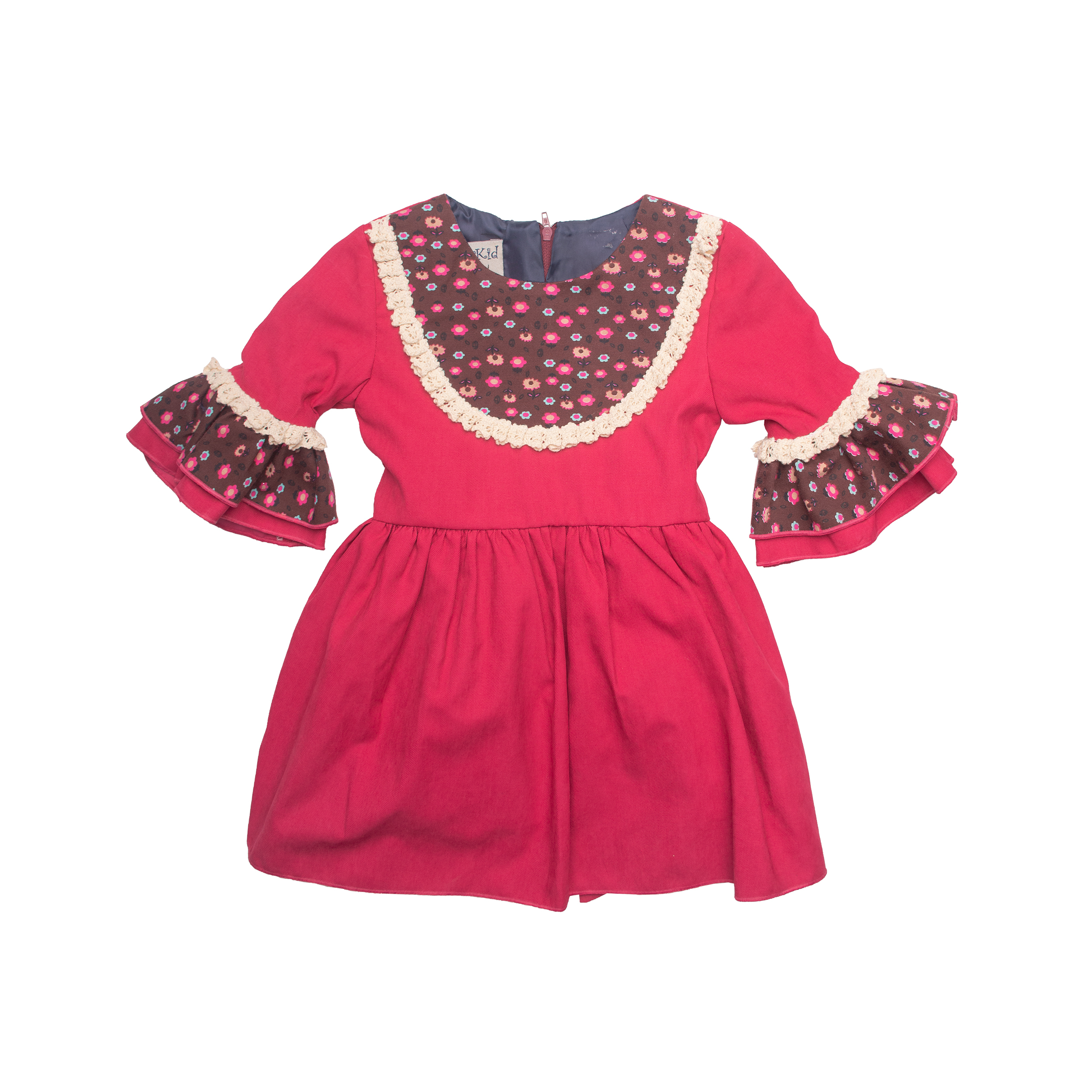 پيراهن دخترانه ماي کيد مدل اسکارلت کد 4789