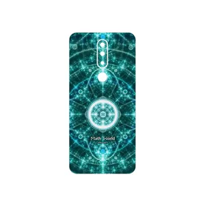 MAHOOT Mathematical Geometric Shape 4 Cover Sticker for Nokia 5.1 Plus