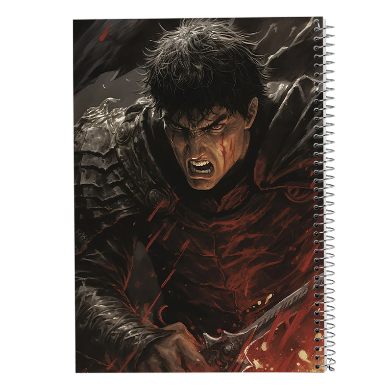 دفتر شطرنجی 50 برگ مدوپد مدل berserk کد DF2067