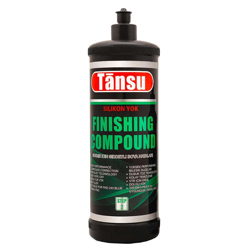 پولیش بدنه خودرو تانسو مدل Finishing Compound حجم 1000 میلی لیتر