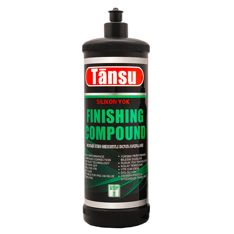 پولیش بدنه خودرو تانسو مدل Finishing Compound حجم 1000 میلی لیتر