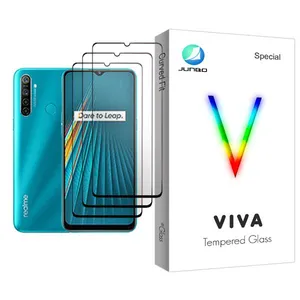 Junbo Viva Glass MIX003 Screen Protector For Realme 5i Pack Of 3