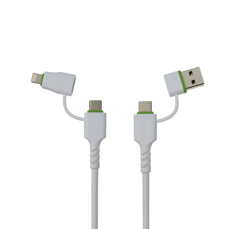 کابل تبدیل USB -Cبه USB / لایتنینگ مودم کت مدل MCB 010 طول 1 متر
