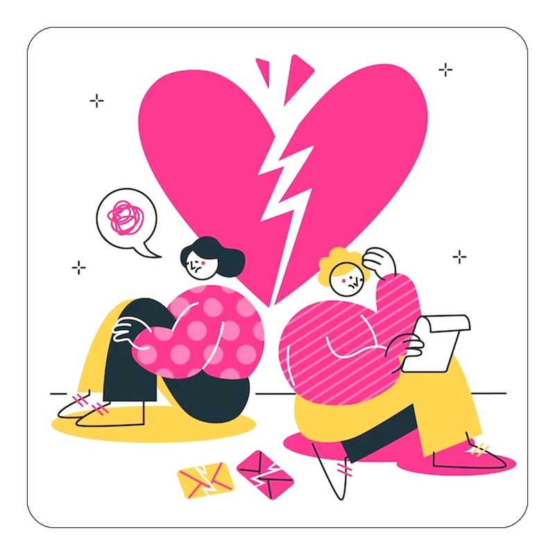 مگنت کاکتی طرح عاشقانه مدل mp36605