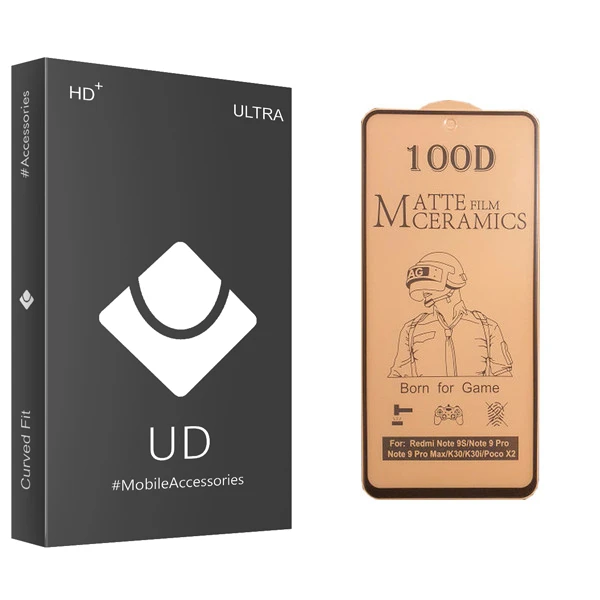 محافظ صفحه نمایش مات یو دی مدل ULTRA مناسب برای گوشی موبایل شیائومی Redmi Note 9s