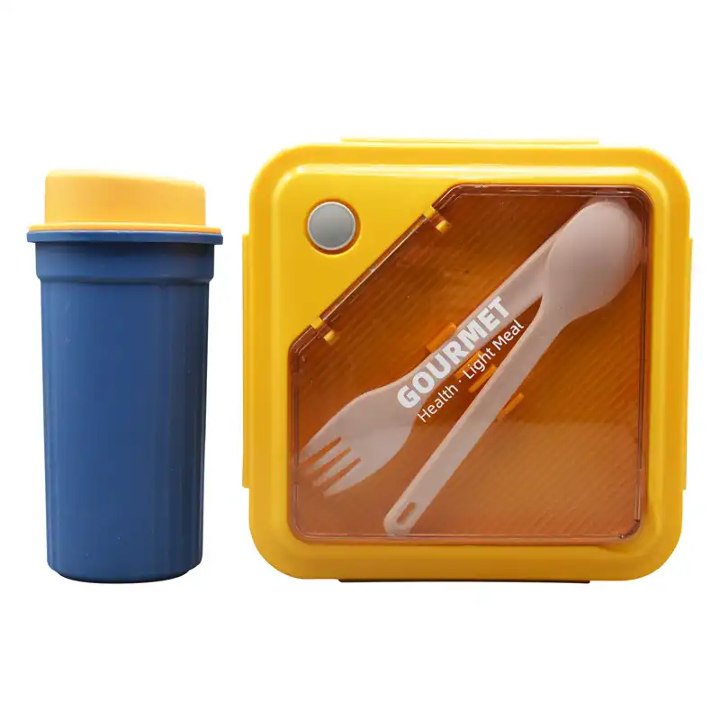 ست ظرف غذا و لیوان کودک مدل GS-2BOX-Health