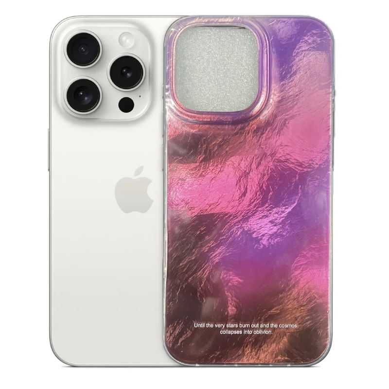 کاور طرح ابر و بادی مناسب برای گوشی موبایل اپل iPhone 16 Pro Max