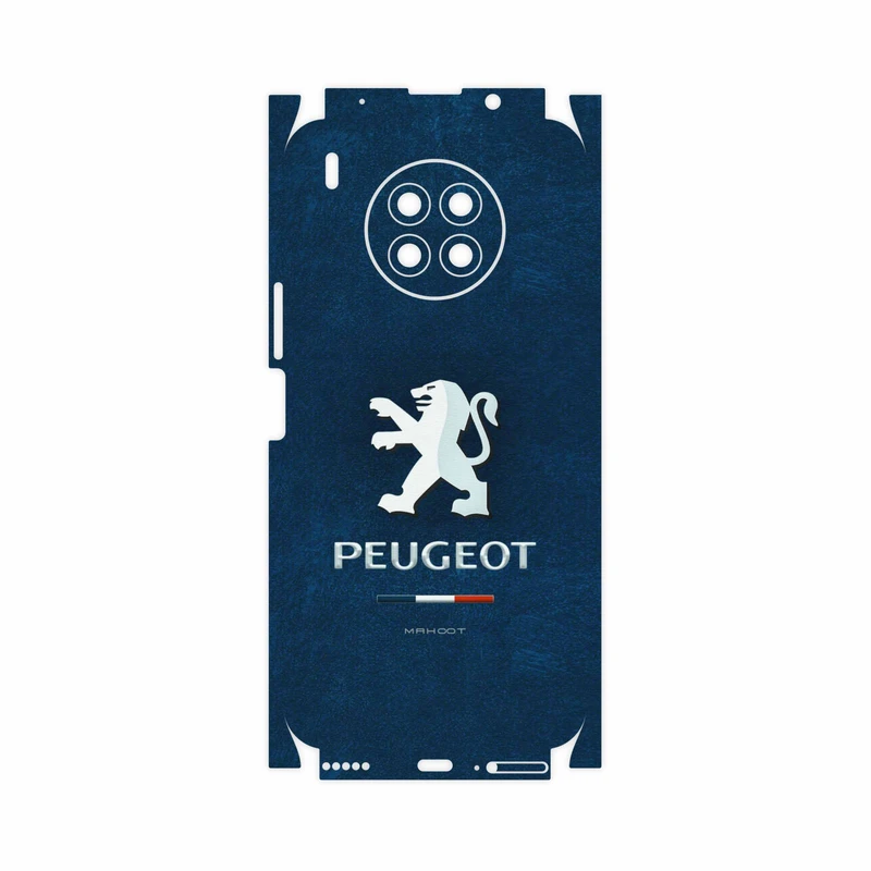 برچسب پوششی ماهوت مدل Peugeot-Logo-FullSkin مناسب برای گوشی موبایل آنر 50 Lite