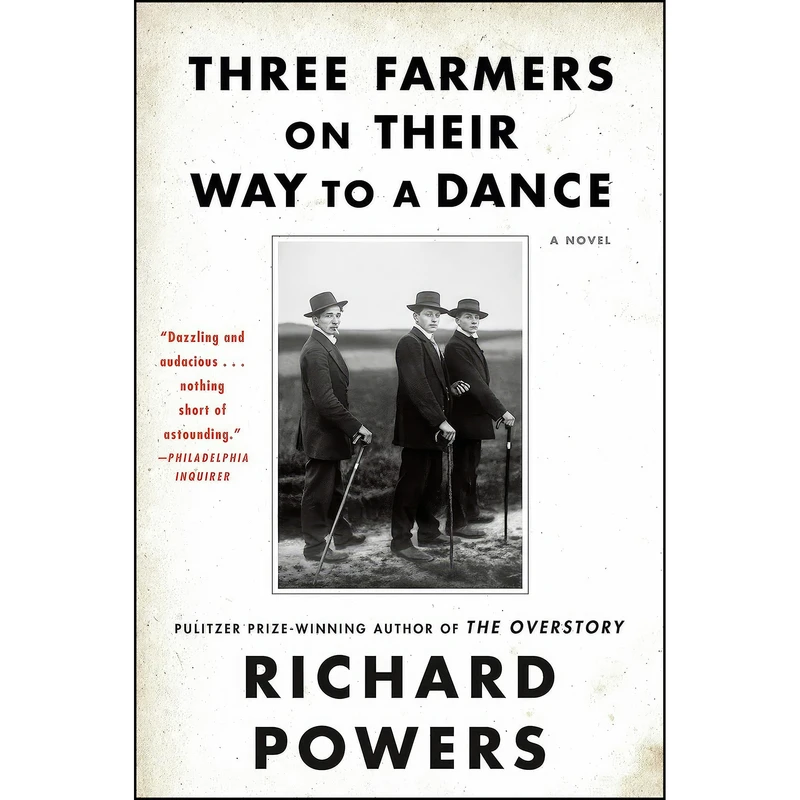 کتاب Three Farmers on Their Way to a Dance اثر Richard Powers انتشارات William Morrow Paperbacks