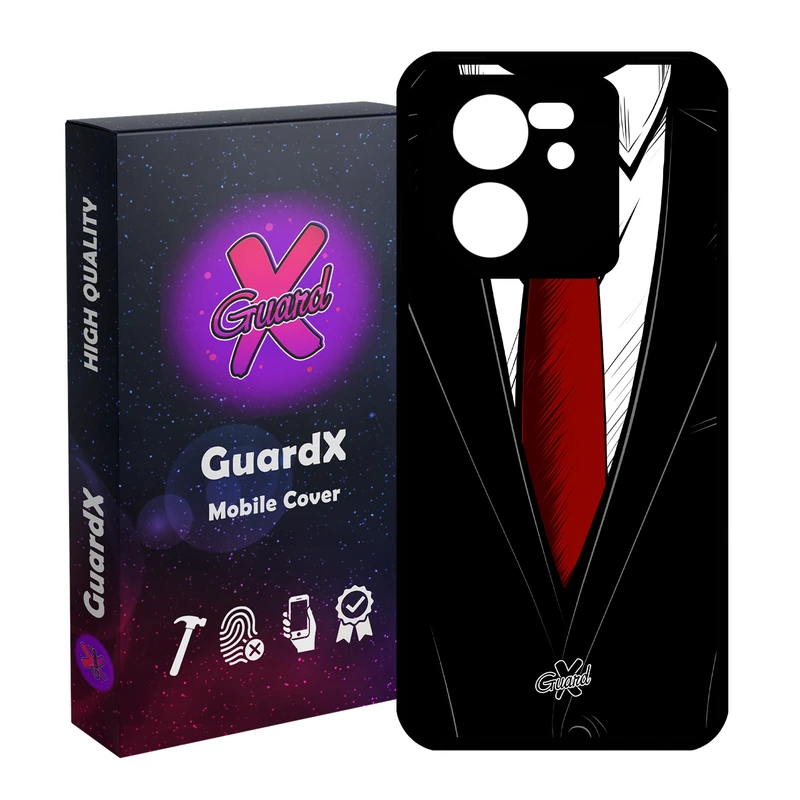 کاور گارد ایکس طرح کروات مدل Glass10209 مناسب برای گوشی موبایل شیائومی 13T/13T Pro/Redmi K60 Ultra