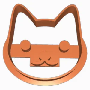 کاتر شیرینی پزی مدل سر گربه