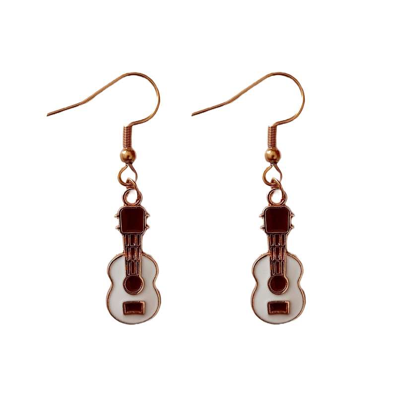 گوشواره دخترانه مدل گیتار کلاسیک