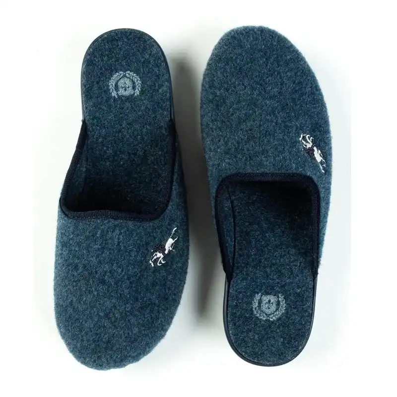 دمپایی مردانه مادام کوکو مدل Saville Lacivert