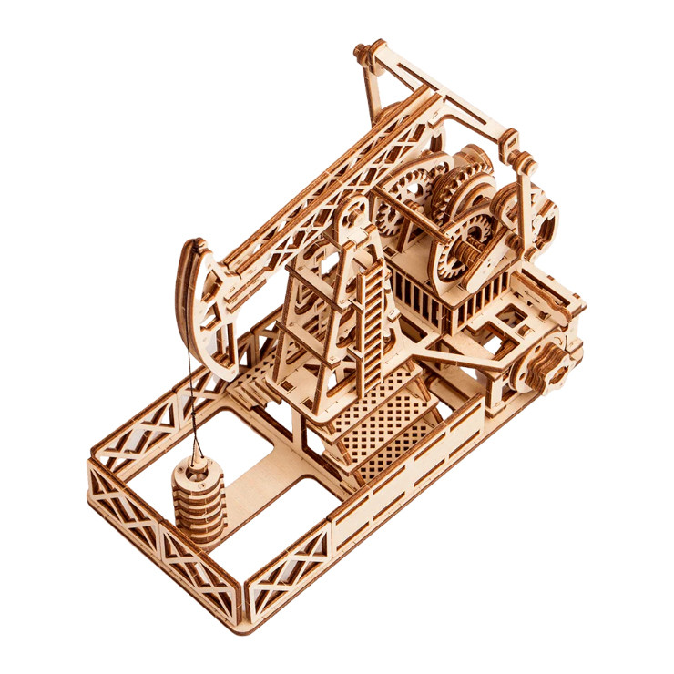 ساختنی مدل ماکت چوبی دکل نفت کد M118