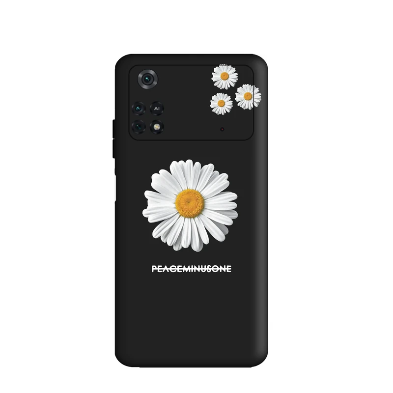 کاور قاب گارد طرح  گل بابونه کد  FF975 مناسب برای گوشی موبایل شیائومی Poco m4 pro 4G
