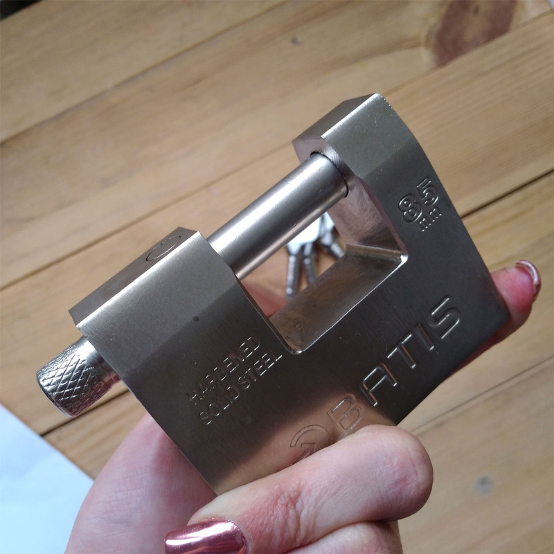 قفل کتابی باتیس مدل HARDEND 85mm