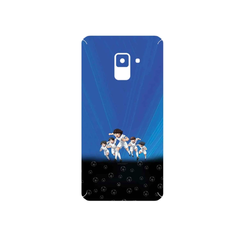 برچسب پوششی ماهوت مدل Ganbare Kikkazu مناسب برای گوشی موبایل سامسونگ Galaxy A8 2018