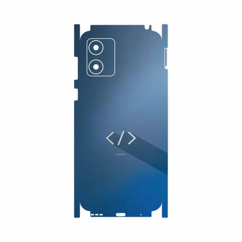 برچسب پوششی ماهوت مدل Minimal Coding icon-FullSkin مناسب برای گوشی موبایل موتورولا Moto E13