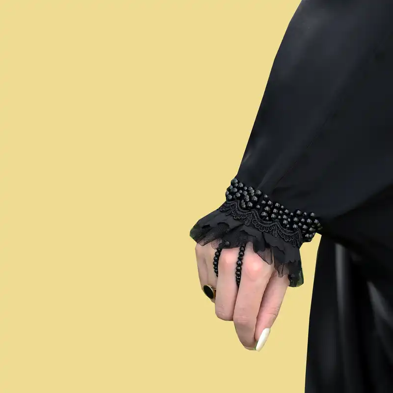 چادر عبایی مدل حوریامروارید