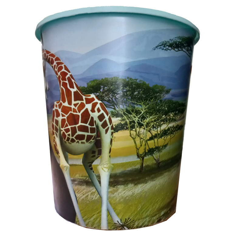 سطل زباله اتاق کودک مدل جنگل کد 01