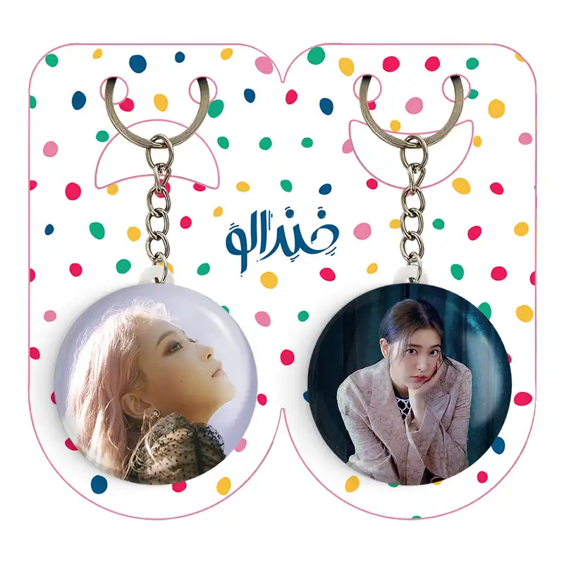 جاکلیدی خندالو مدل یری گروه رد ولوت Red Velvet کد 1959319598 مجموعه 2 عددی