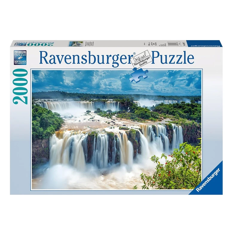 پازل 2000 تکه راونزبرگر مدل Waterfalls from Iguazu کد 16607