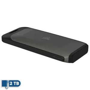 اس اس دی اکسترنال کورسیر مدل EX100U ظرفیت 2 ترابایت رابط USB 3.2 Gen2