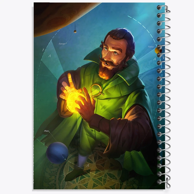 دفتر نت موسیقی 50 برگ خندالو مدل یوهانس کپلر کد F160