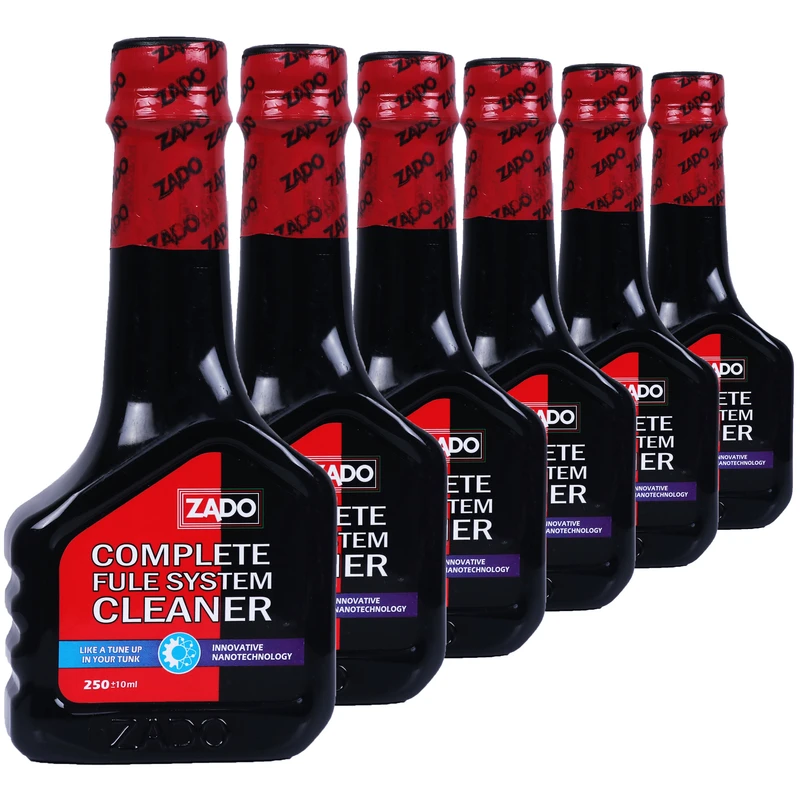 پاک کننده انژکتور خودرو زادو مدل Cleaner  حجم 250 میلی لیتر بسته 6 عددی