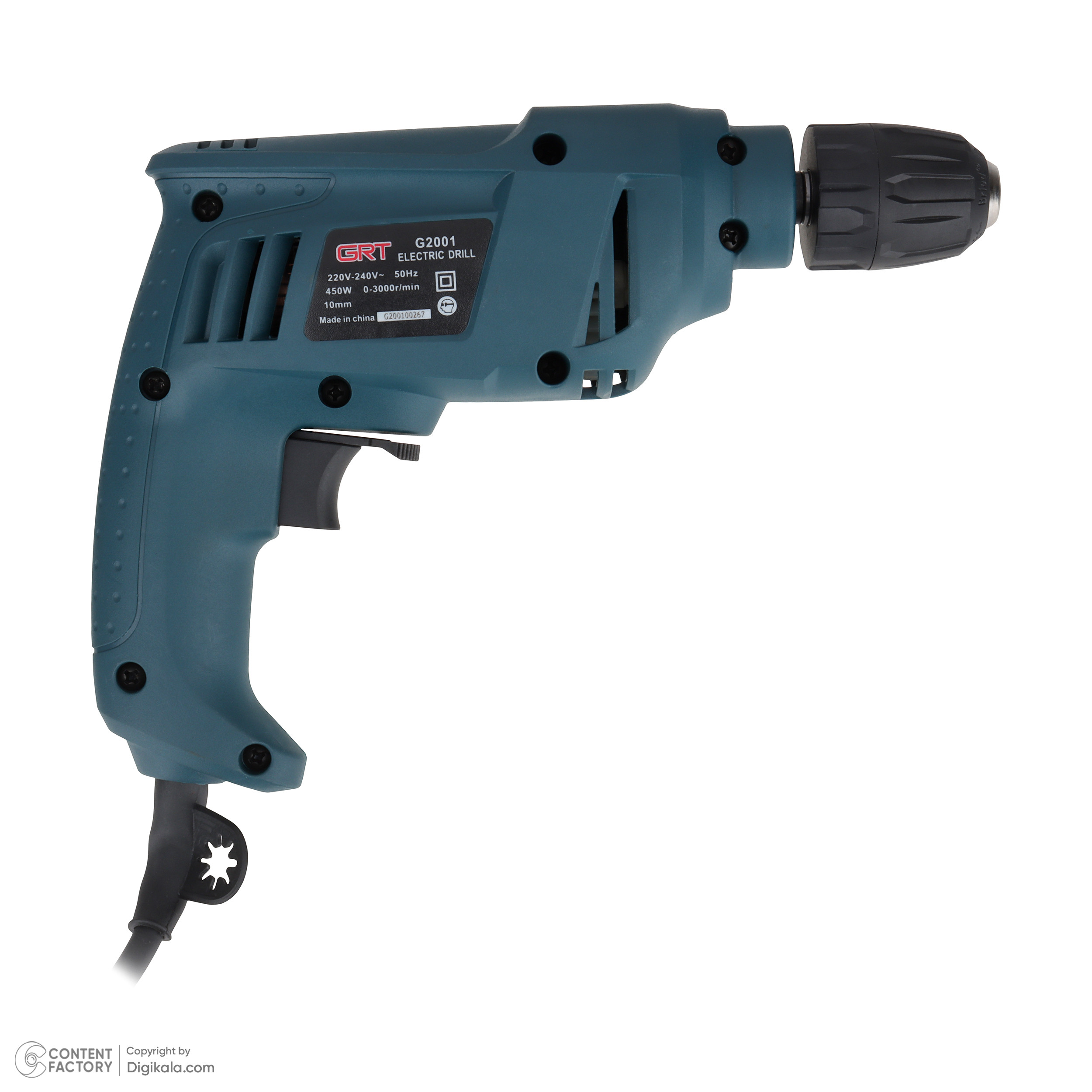 پیچ گوشتی برقی جی ار تی مدل G2001